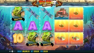 Big bass splash, big bass splash slot review